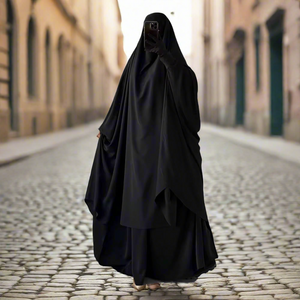 2 Piece Medina Silk Jilbab Set - Coming Soon