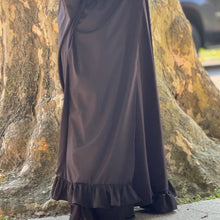 Load image into Gallery viewer, Ruffle Bottom Open-Overhead w/ Tie-Back
