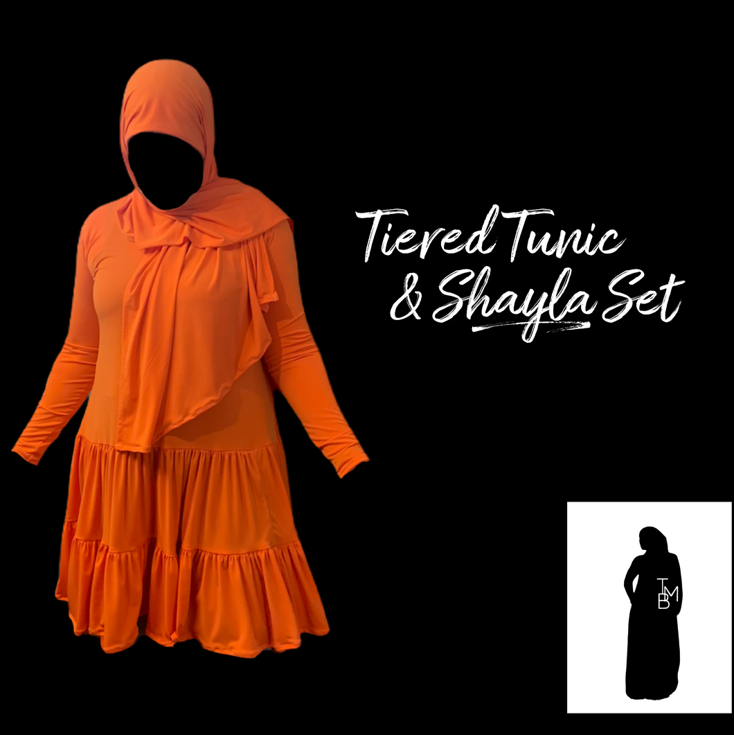 Tiered Tunic & Shayla Set