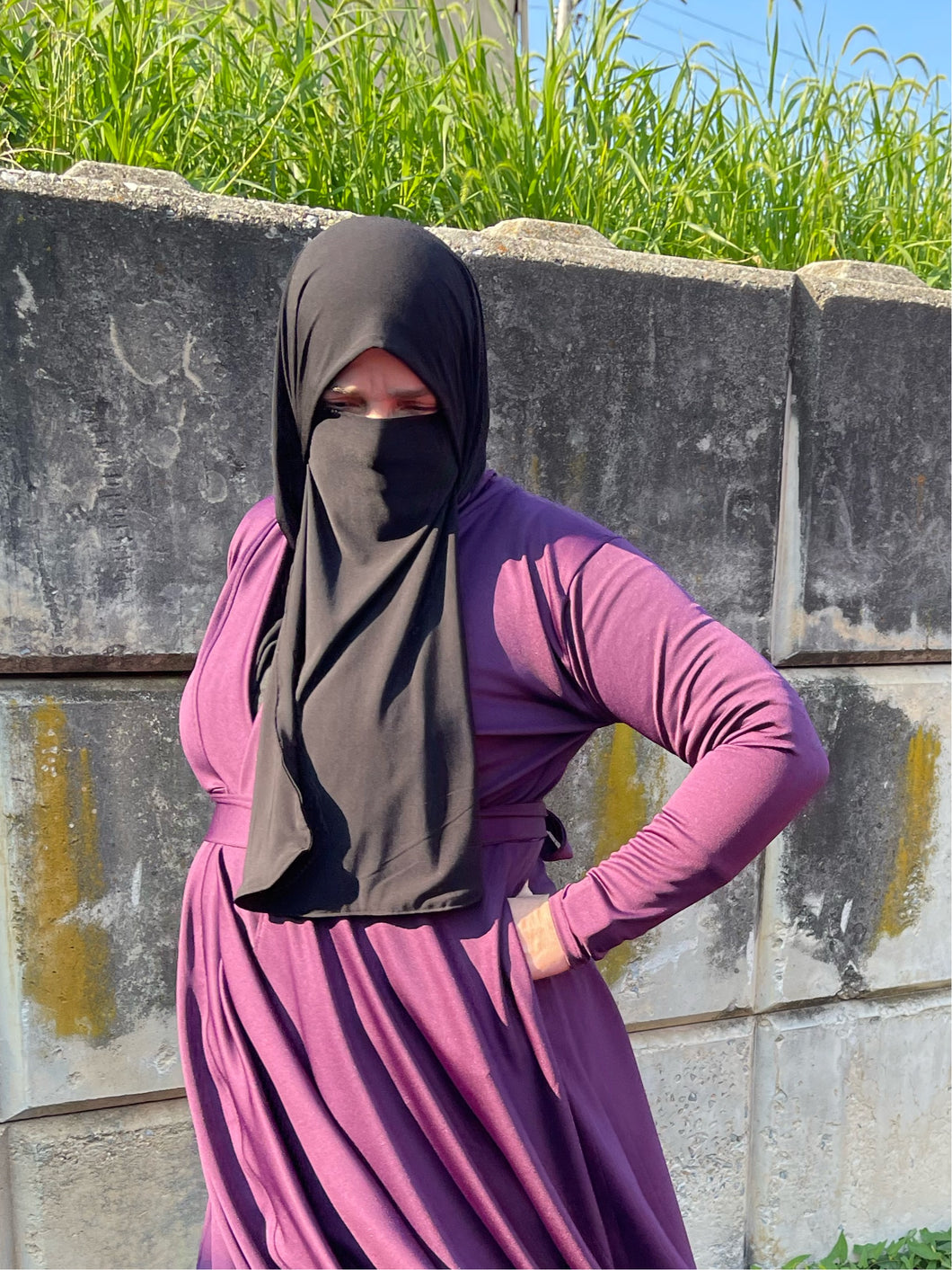 Half Niqab